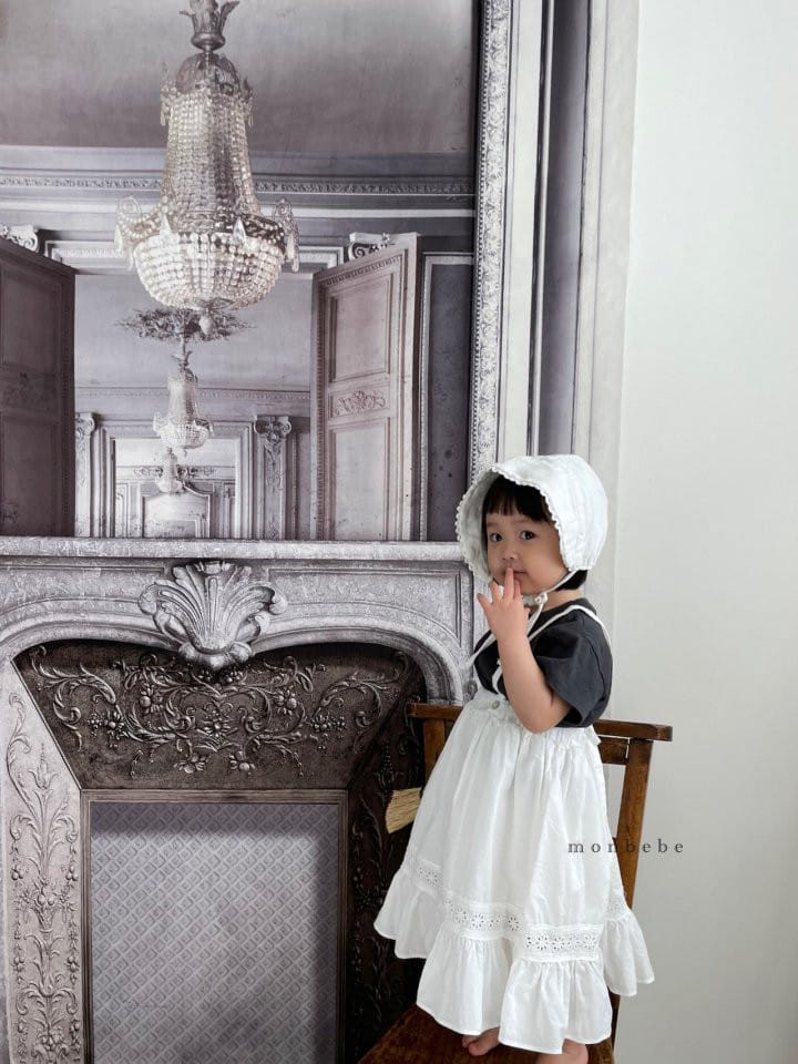 MONBEBE - Korean Children Fashion - #Kfashion4kids - Lace Long Skirt - 8