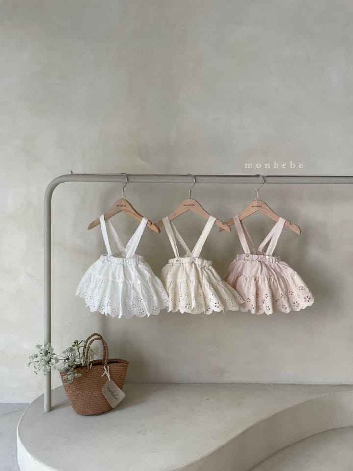 MONBEBE - Korean Children Fashion - #Kfashion4kids - Lace Cancan Bloomer