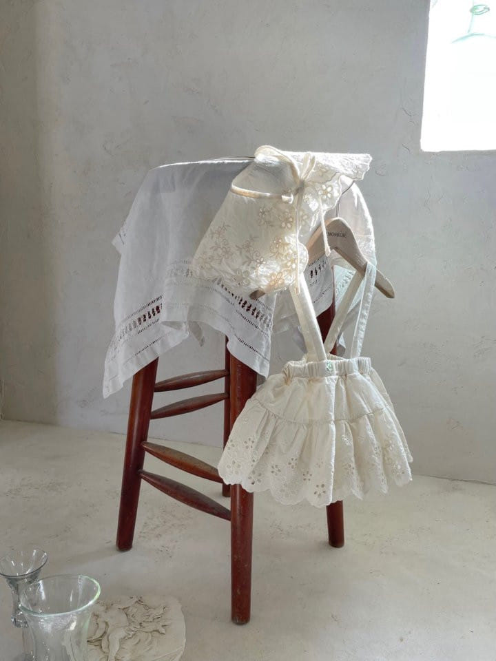 MONBEBE - Korean Children Fashion - #Kfashion4kids - Lace Cancan Bloomer - 12