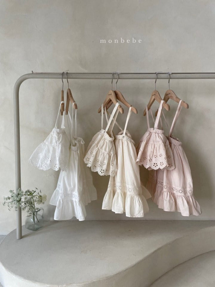 MONBEBE - Korean Children Fashion - #Kfashion4kids - Lace Cancan Bloomer - 3