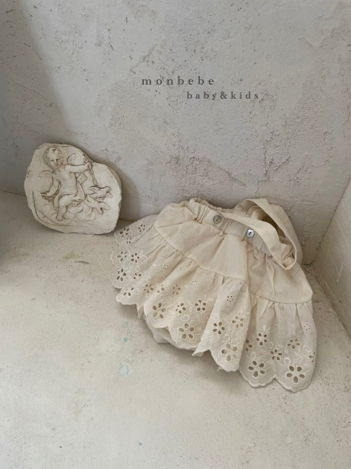 MONBEBE - Korean Children Fashion - #Kfashion4kids - Lace Cancan Bloomer - 4