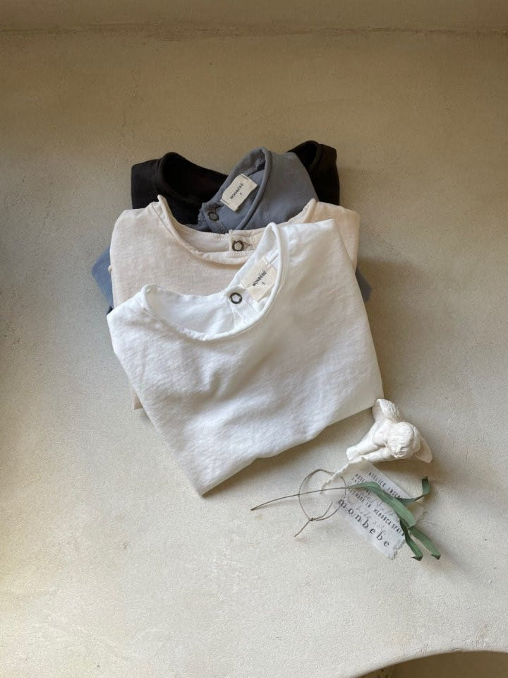 MONBEBE - Korean Children Fashion - #Kfashion4kids - Mong Span Tee - 6