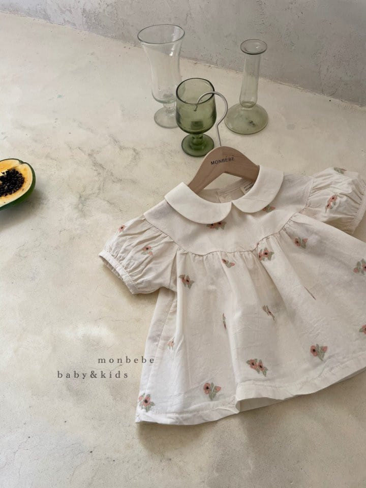 MONBEBE - Korean Children Fashion - #Kfashion4kids - Rose Elder Blouse
