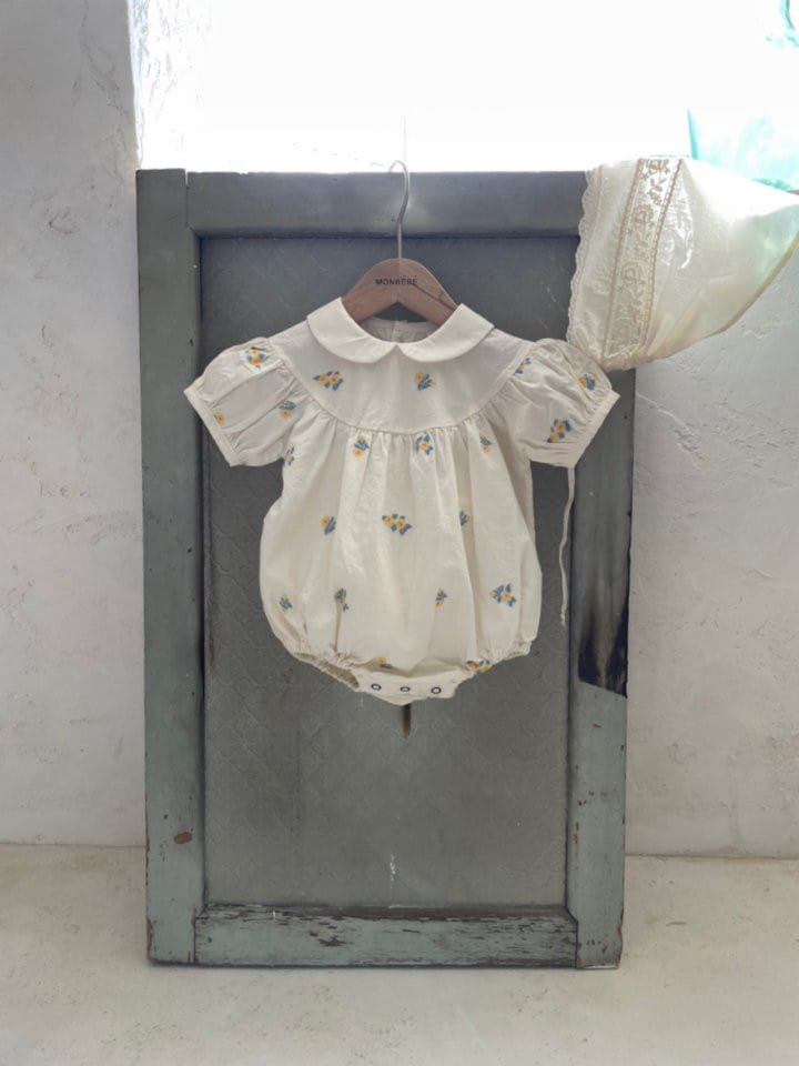 MONBEBE - Korean Children Fashion - #Kfashion4kids - Rose Elder Bodysuit - 6