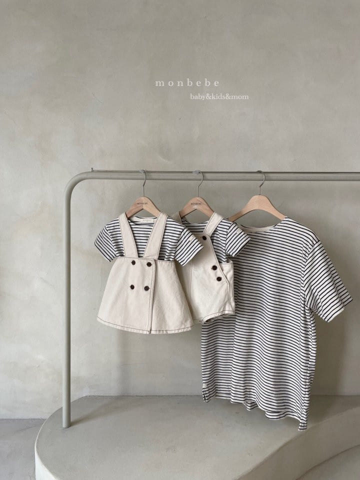 MONBEBE - Korean Children Fashion - #Kfashion4kids - Mom Short Sleeve Saint Tee - 4