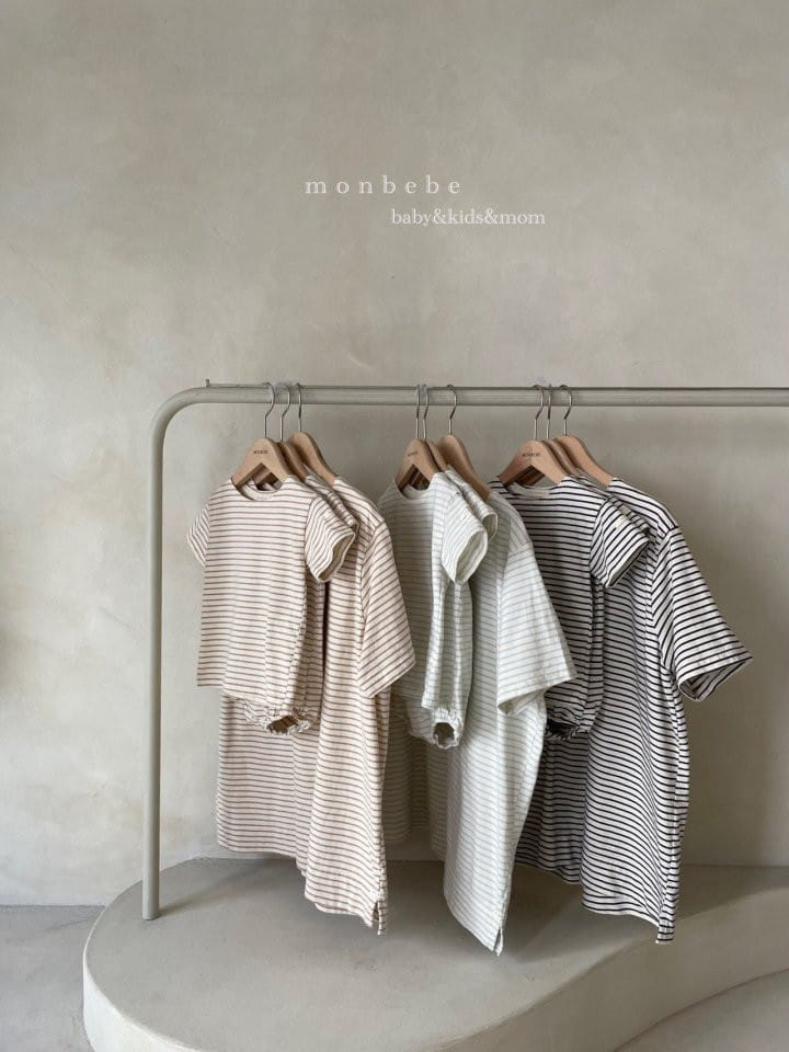 MONBEBE - Korean Children Fashion - #Kfashion4kids - Short Sleeve Saint Tee - 4