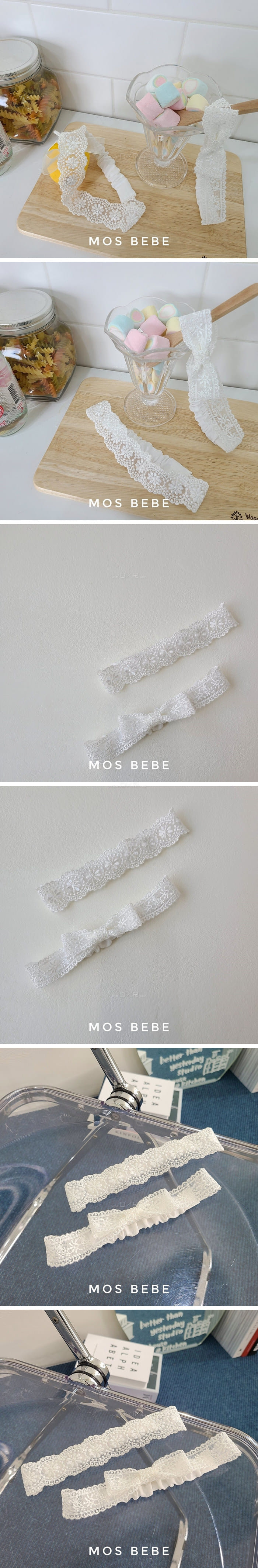 MOS BEBE - Korean Children Fashion - #Kfashion4kids - Lace Hairband