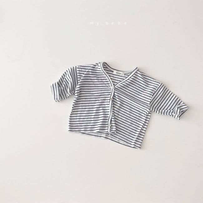 MY BEBE - Korean Children Fashion - #Kfashion4kids - Linen Cardigan - 5