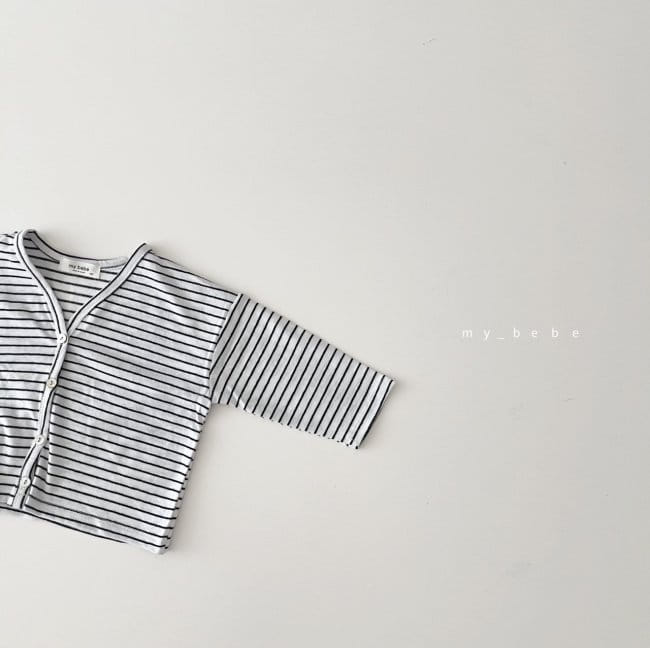 MY BEBE - Korean Children Fashion - #Kfashion4kids - Linen Cardigan - 6