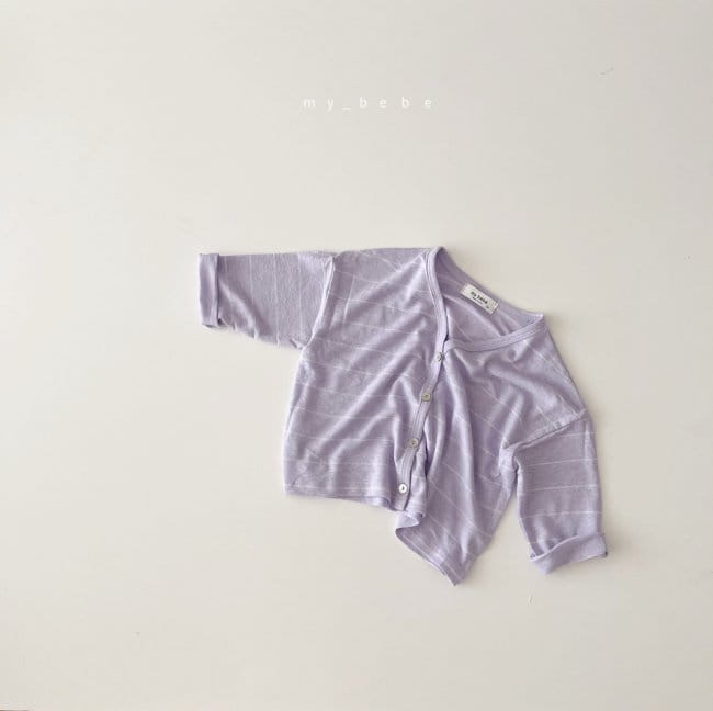 MY BEBE - Korean Children Fashion - #Kfashion4kids - Linen Cardigan - 8