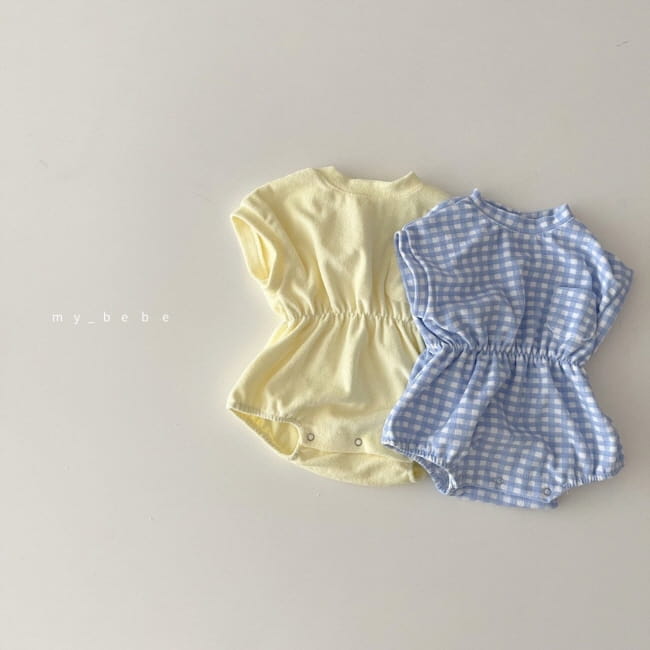 MY BEBE - Korean Children Fashion - #Kfashion4kids - Towel Bodysuit