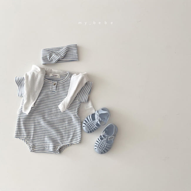 MY BEBE - Korean Children Fashion - #Kfashion4kids - Tight Bodysuit with Hairband - 7