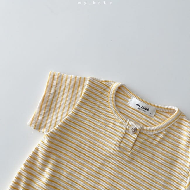 MY BEBE - Korean Children Fashion - #Kfashion4kids - Tight Bodysuit with Hairband - 9