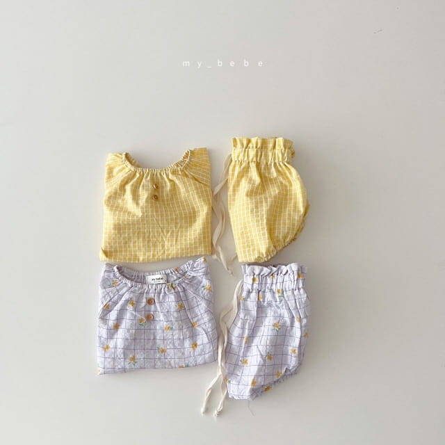 MY BEBE - Korean Children Fashion - #Kfashion4kids - Babny Top Bloomer Set - 4