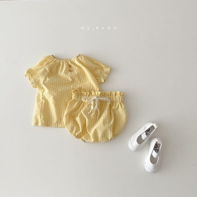 MY BEBE - Korean Children Fashion - #Kfashion4kids - Babny Top Bloomer Set - 5
