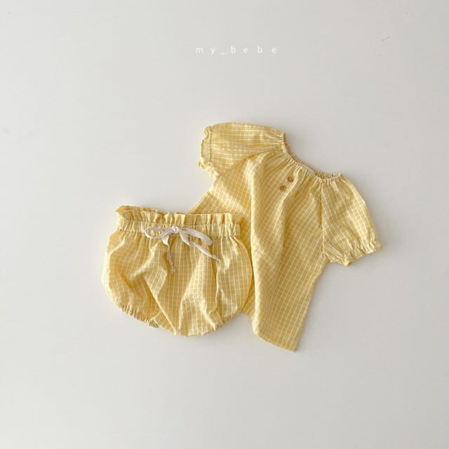 MY BEBE - Korean Children Fashion - #Kfashion4kids - Babny Top Bloomer Set - 7