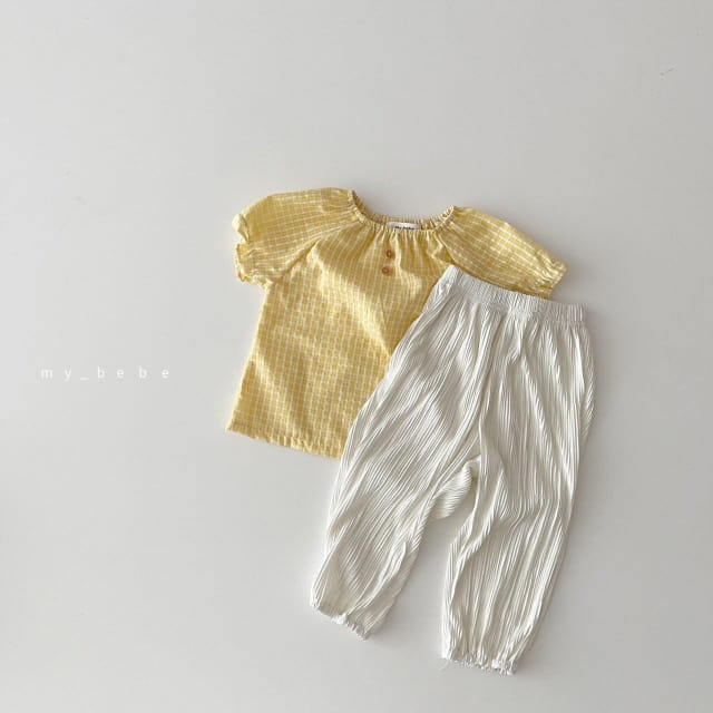 MY BEBE - Korean Children Fashion - #Kfashion4kids - Babny Top Bloomer Set - 9