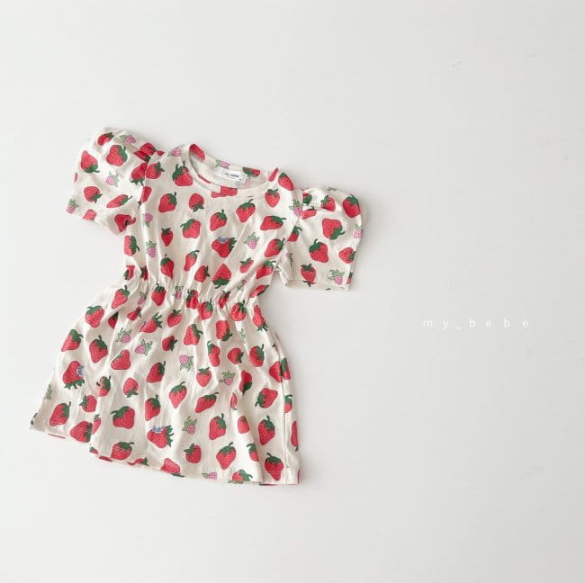 MY BEBE - Korean Children Fashion - #Kfashion4kids - Bbong Bbong One-piece - 5