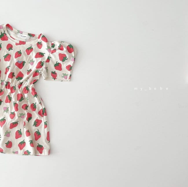 MY BEBE - Korean Children Fashion - #Kfashion4kids - Bbong Bbong One-piece - 6
