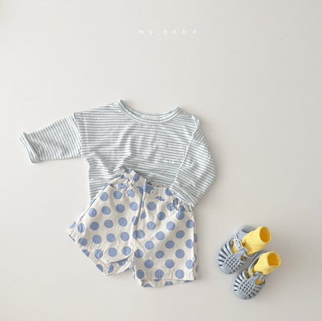 MY BEBE - Korean Children Fashion - #Kfashion4kids - Linen Basic Tee - 11