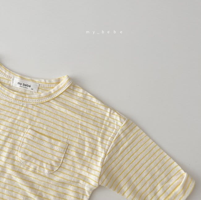 MY BEBE - Korean Children Fashion - #Kfashion4kids - Linen Basic Tee - 7