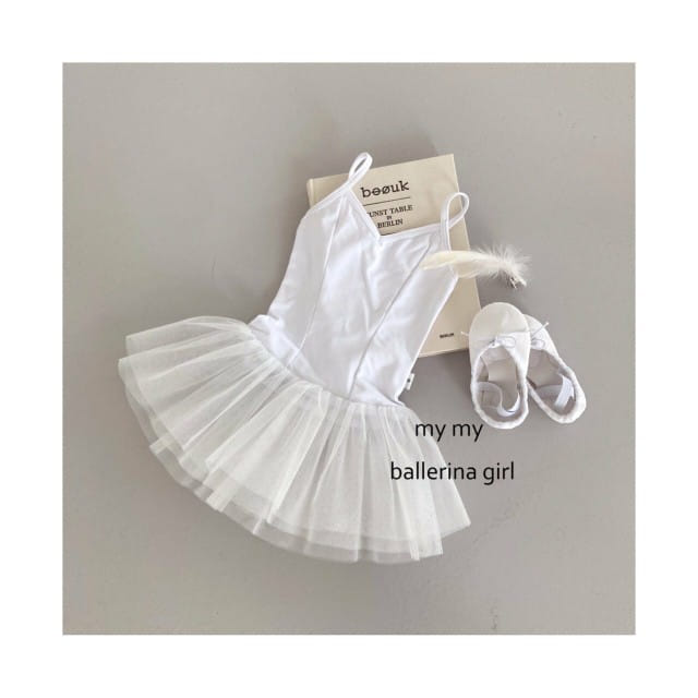MY SOCKS - Korean Children Fashion - #Kfashion4kids - Ballerina Short Tutu Bellet Suit - 3