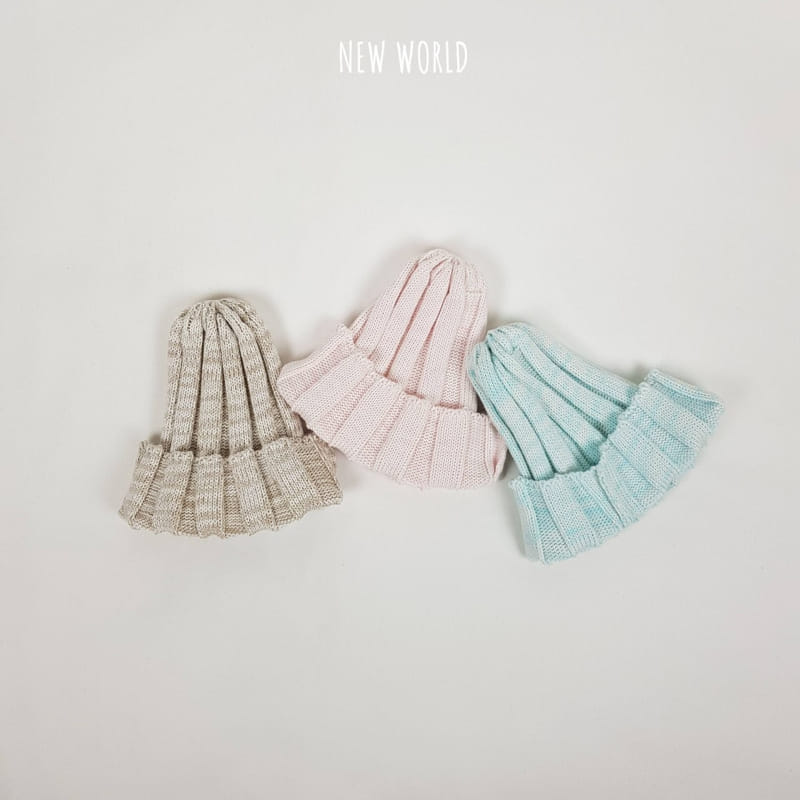 NEW WORLD - Korean Children Fashion - #Kfashion4kids - Wrinkle 6X3 Beanie - 4