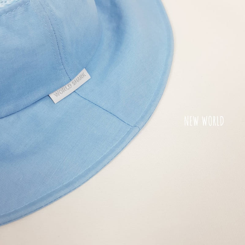 NEW WORLD - Korean Children Fashion - #Kfashion4kids - Shark Mesh Buckethat - 8
