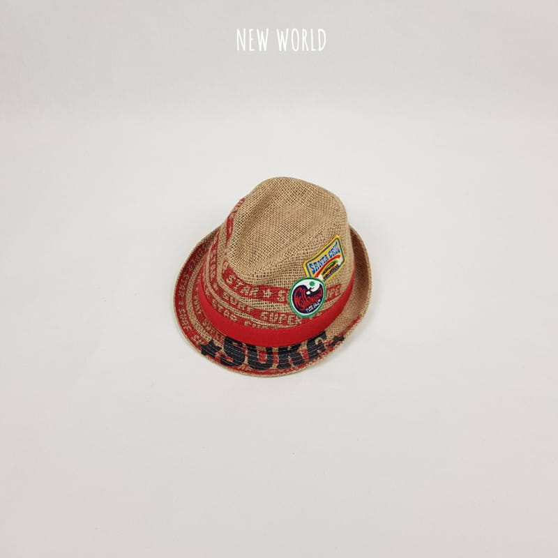 NEW WORLD - Korean Children Fashion - #Kfashion4kids - Wappen Fedora