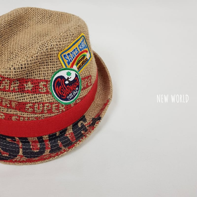NEW WORLD - Korean Children Fashion - #Kfashion4kids - Wappen Fedora - 2