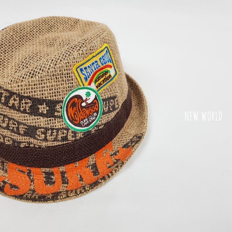 NEW WORLD - Korean Children Fashion - #Kfashion4kids - Wappen Fedora - 4