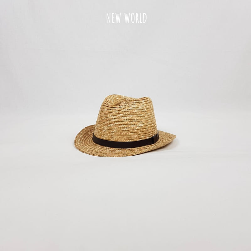 NEW WORLD - Korean Children Fashion - #Kfashion4kids - Straw Fedora