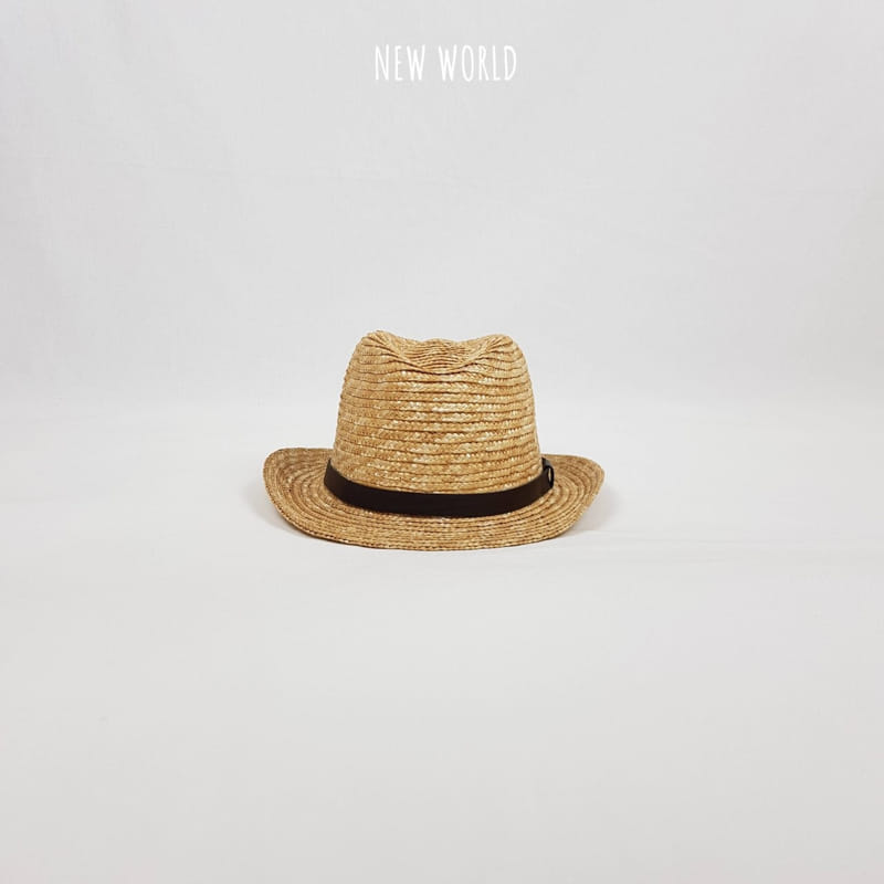 NEW WORLD - Korean Children Fashion - #Kfashion4kids - Straw Fedora - 2