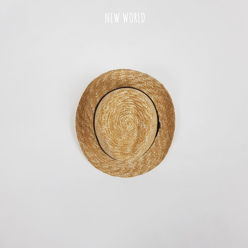 NEW WORLD - Korean Children Fashion - #Kfashion4kids - Straw Fedora - 3