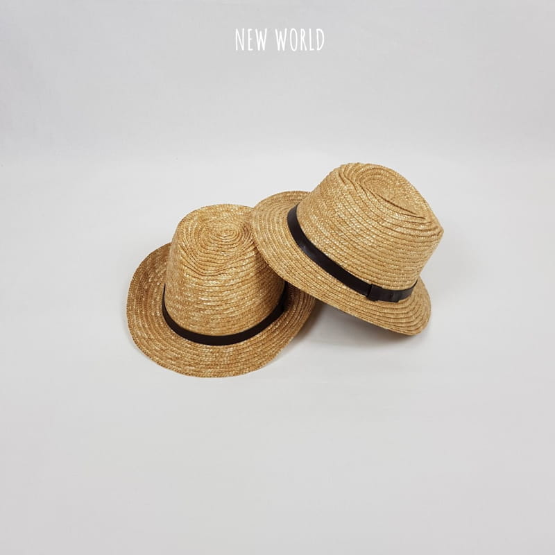 NEW WORLD - Korean Children Fashion - #Kfashion4kids - Straw Fedora - 5