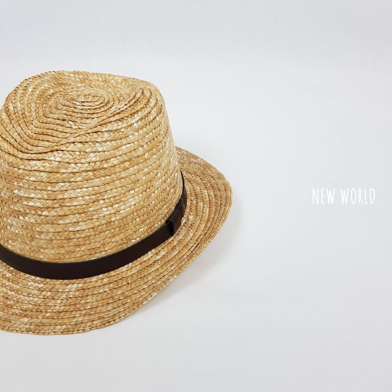 NEW WORLD - Korean Children Fashion - #Kfashion4kids - Straw Fedora - 6