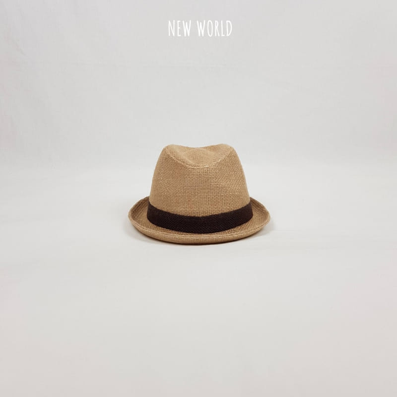 NEW WORLD - Korean Children Fashion - #Kfashion4kids - Linen Fedora with Mom