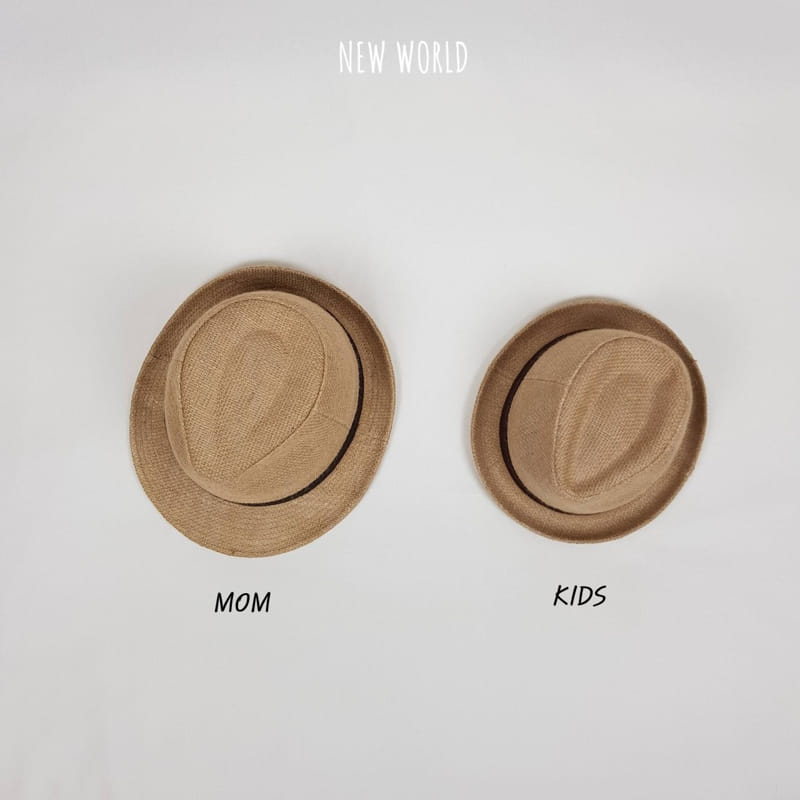 NEW WORLD - Korean Children Fashion - #Kfashion4kids - Linen Fedora with Mom - 9