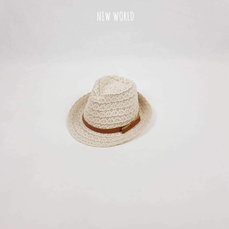NEW WORLD - Korean Children Fashion - #Kfashion4kids - Lace Fedora