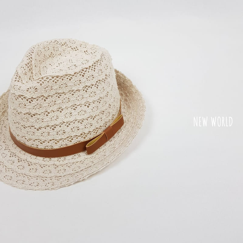 NEW WORLD - Korean Children Fashion - #Kfashion4kids - Lace Fedora - 3
