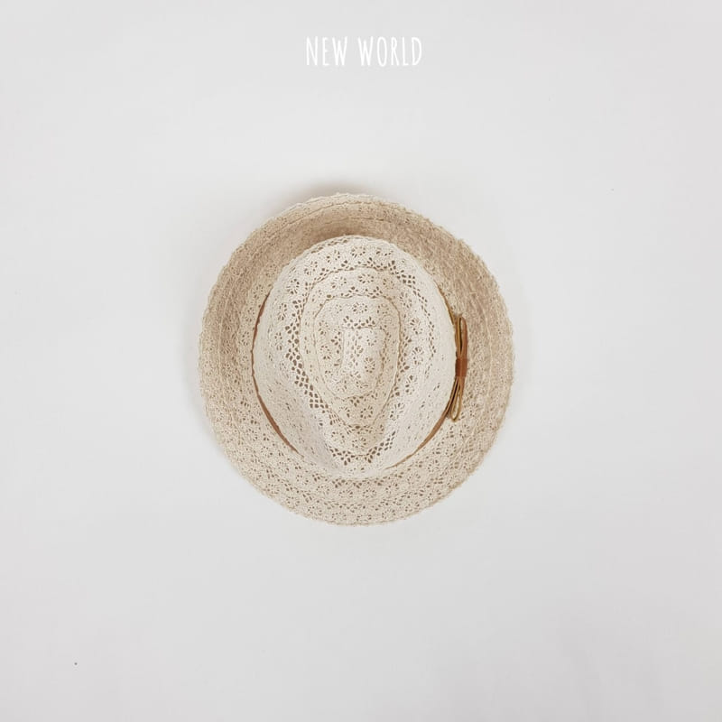 NEW WORLD - Korean Children Fashion - #Kfashion4kids - Lace Fedora - 4