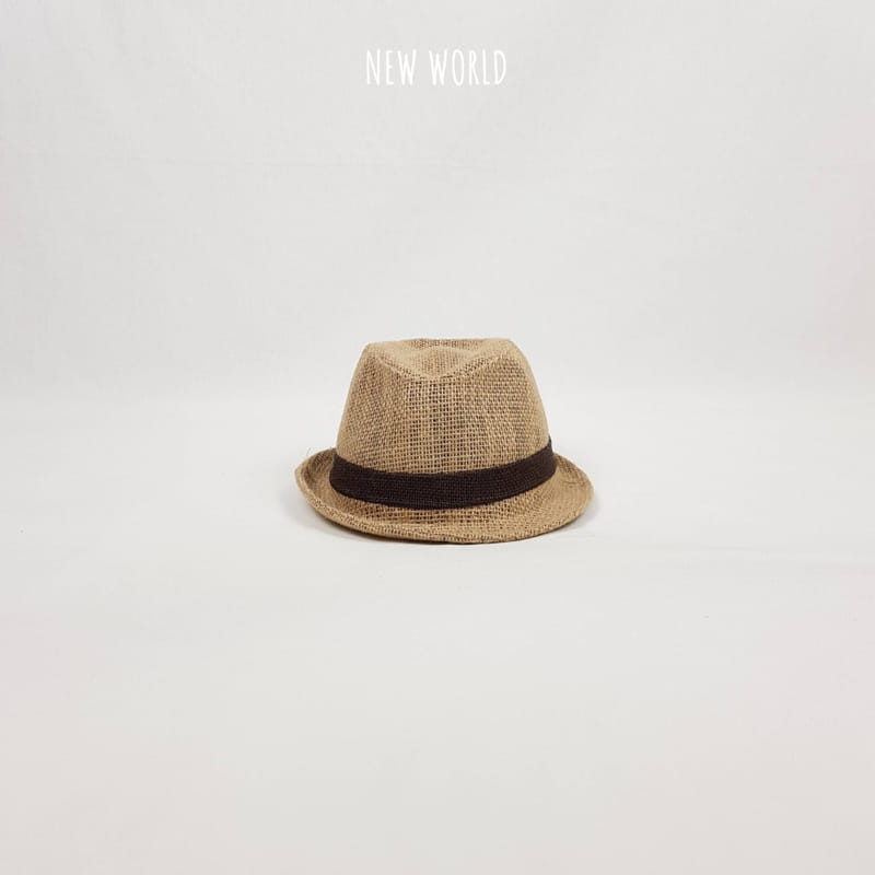NEW WORLD - Korean Children Fashion - #Kfashion4kids - New Linen Fedora with Mom