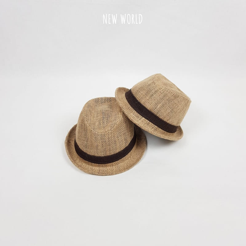 NEW WORLD - Korean Children Fashion - #Kfashion4kids - New Linen Fedora with Mom - 5