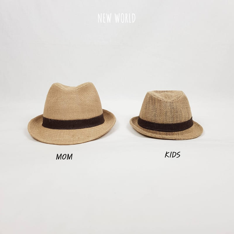 NEW WORLD - Korean Children Fashion - #Kfashion4kids - New Linen Fedora with Mom - 7