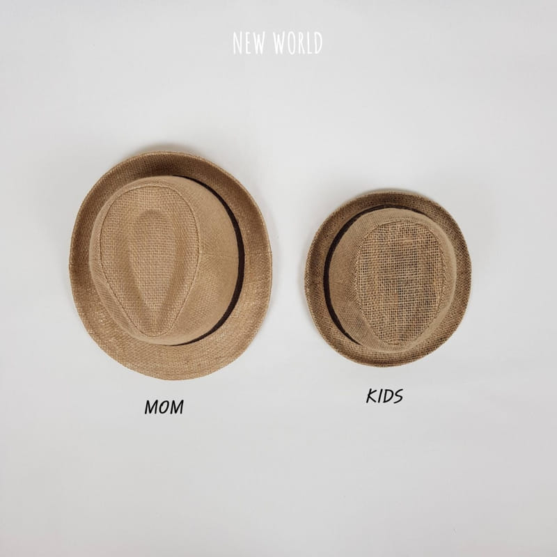 NEW WORLD - Korean Children Fashion - #Kfashion4kids - New Linen Fedora with Mom - 8