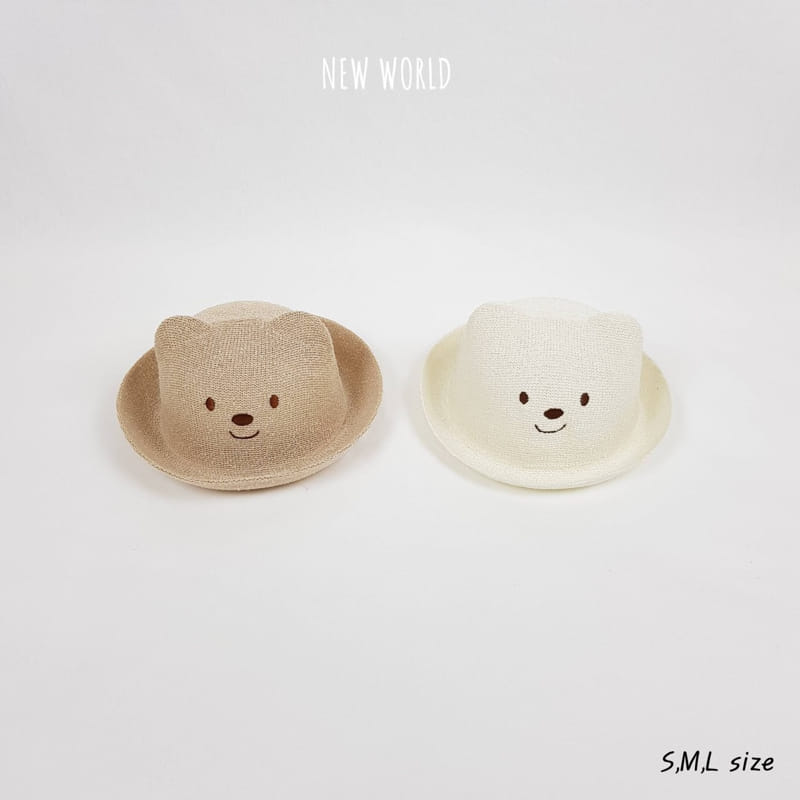 NEW WORLD - Korean Children Fashion - #Kfashion4kids - Bear Fedora