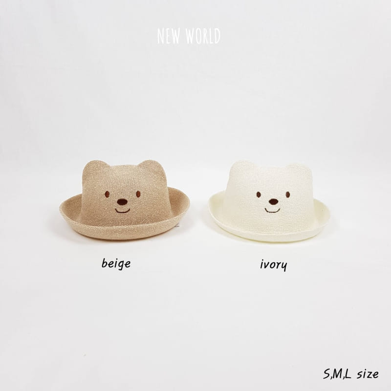 NEW WORLD - Korean Children Fashion - #Kfashion4kids - Bear Fedora - 2