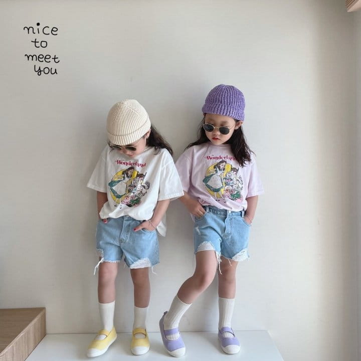 NICE TO MEET YOU - Korean Children Fashion - #Kfashion4kids - Ellis Tee - 6