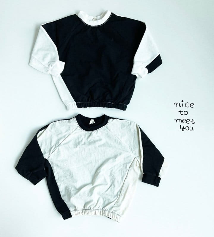 NICE TO MEET YOU - Korean Children Fashion - #Kfashion4kids - P Sweatshirt - 2