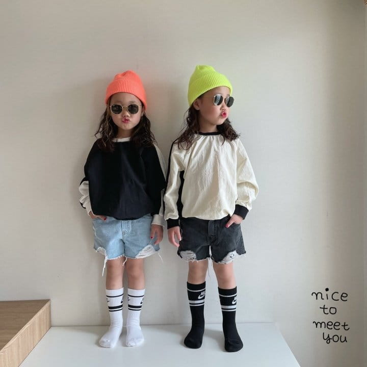 NICE TO MEET YOU - Korean Children Fashion - #Kfashion4kids - P Sweatshirt - 5